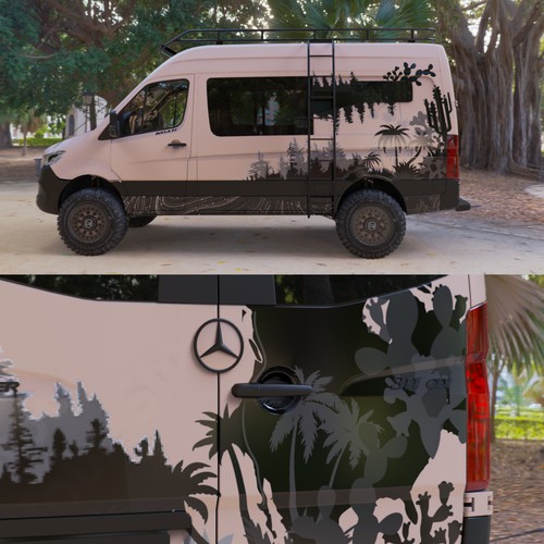 Van wrap - roadtrip