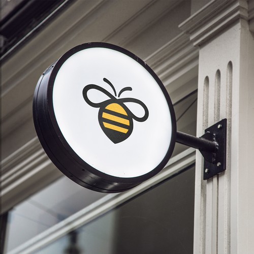 Company Bee Logo Design