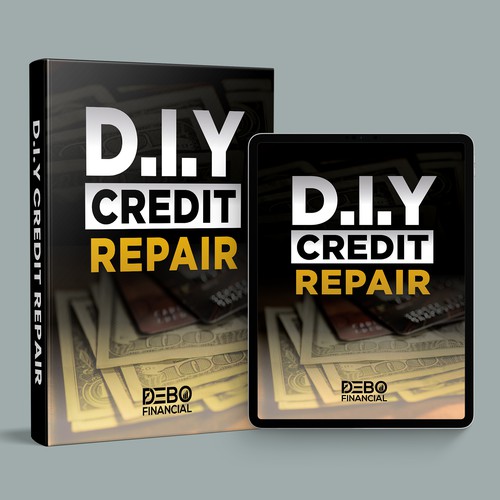 DIY Credit Repair-eBook Cover Design