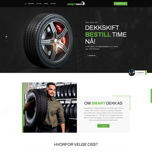 Powerfull website to a Tire bussiness.