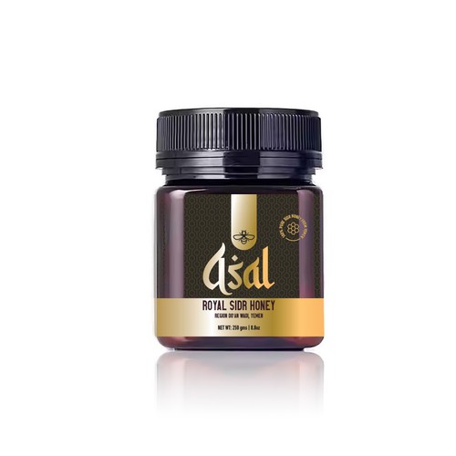 Luxury Honey Label 