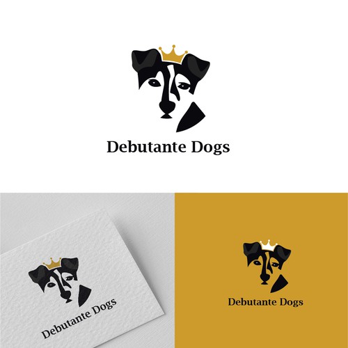 Playful, clean and fun logo for High End Dog accessories