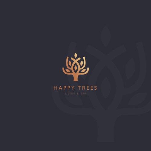 Happy Tree, Bistro and Bar Logo