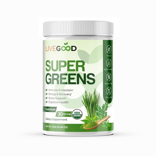 Packaging Design for Nutritional Supplement