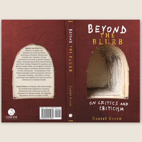 Challenging book cover for Beyond the Blurb