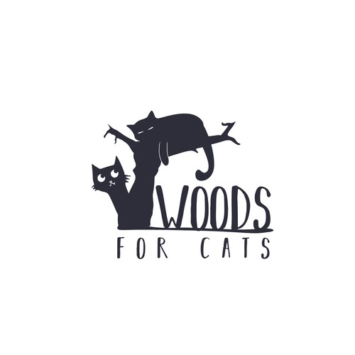 Cat Tree Logo Design