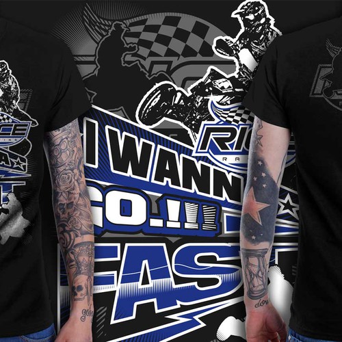 Motorsports tshirt design