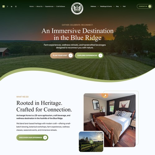 Agriculture Web Page