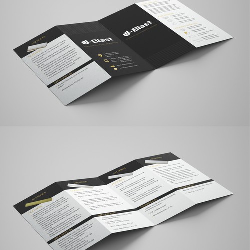 Brochure for U-Blast Stencil Ltd.