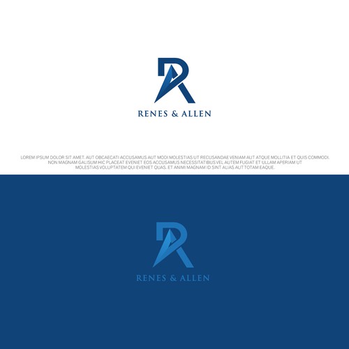 BOLD LOGO FOR ATTORNEY & LAW. RENES & ALLEN