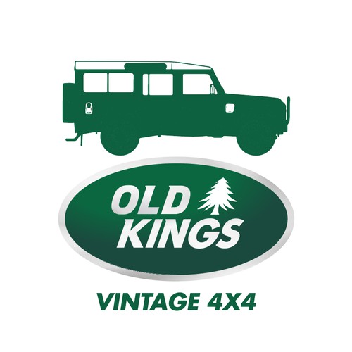 OLD KINGS VINTAGE 4X4 logo