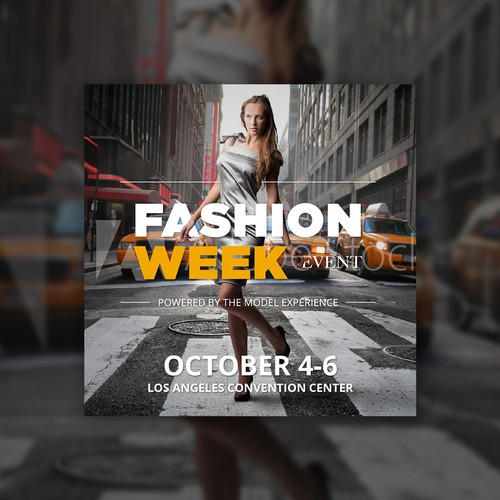 Fashion Week Event Banner