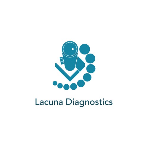 Logo concept for Lacuna Diagnostics