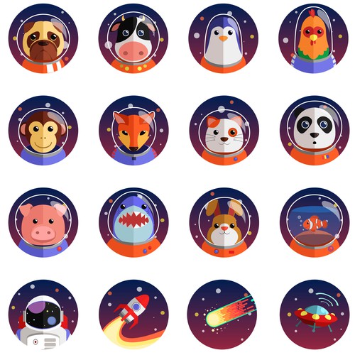 Space Avatars for new App
