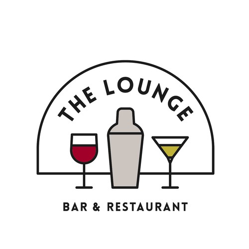 Elegant bar logo