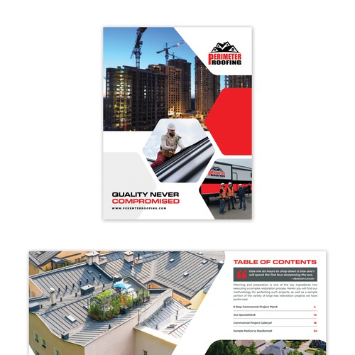 Roofing Company Brochure