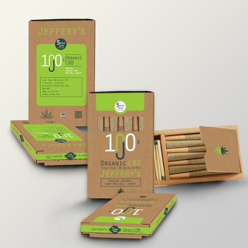 CBD pre-roll joints