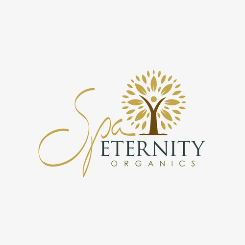 great logo for Spa Eternity Organics