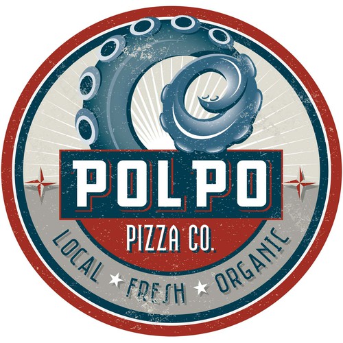 Logo design for Polpo Pizza Co.