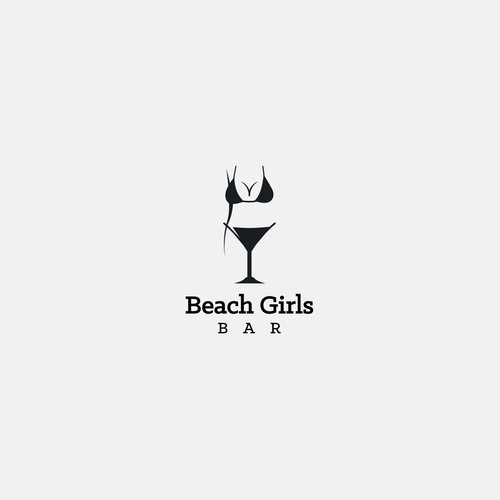 Meaningful Logo for Beach Girls Bar