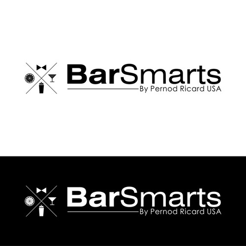 Create a winning logo design for BarSmarts, an online bartender education and certification program.