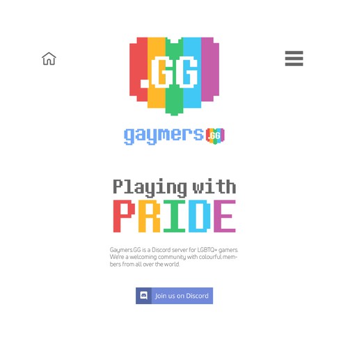Logotype and applications for the LGBTQ+ gaming community "Gaymers.GG"