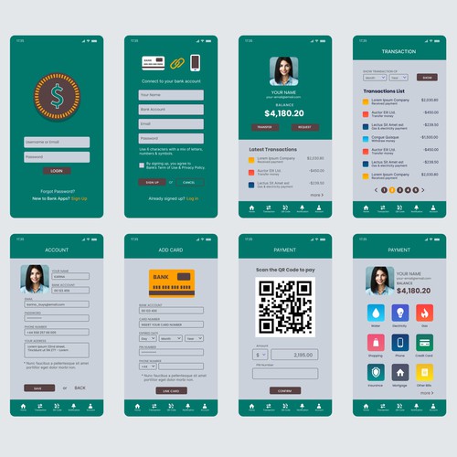 Bank app Design