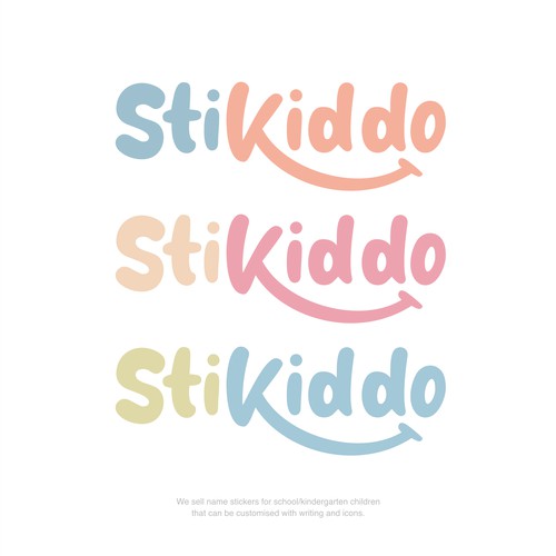 Sticker Sales Logo for children