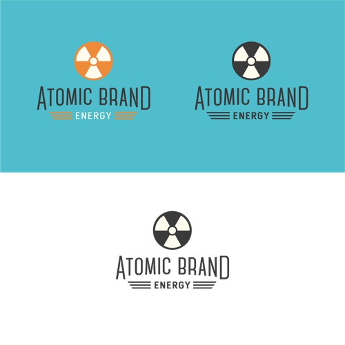 Retro Logo for Atomic Brand Energy