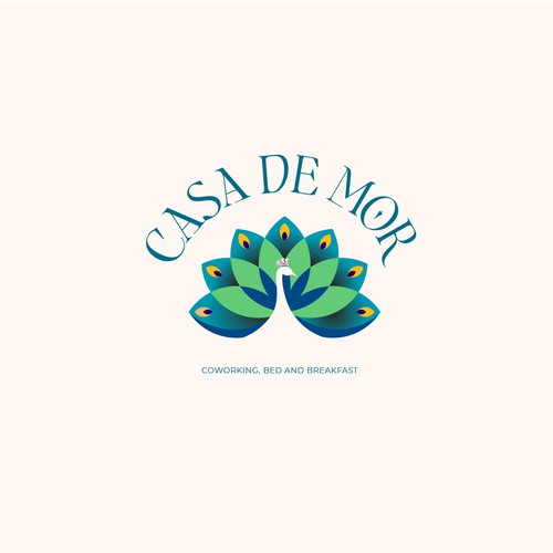 Logo for an Indian Guesthouse based in Goa