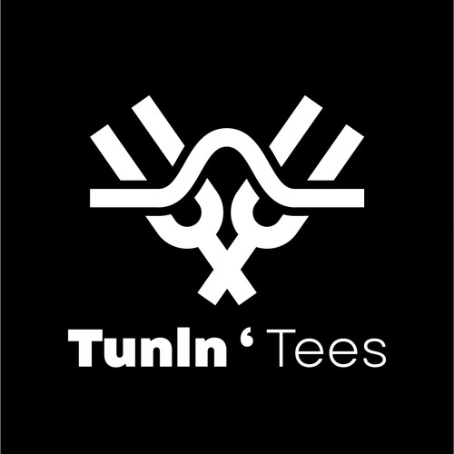 Logo Design for Tunln'Tees (T-shirt Brand)