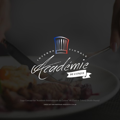 Logo Concept: Académie Internationale de Cuisine