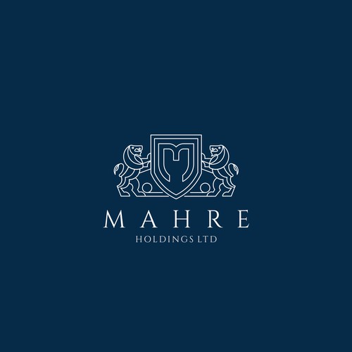 Mahre Holdings Ltd, Logo design for a strong, professional business centre