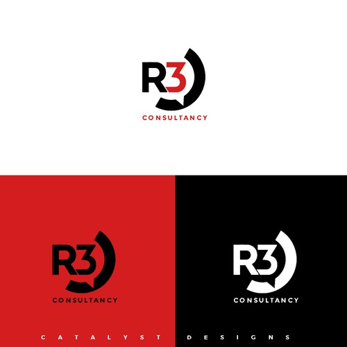 logo concept for R3 consultancy