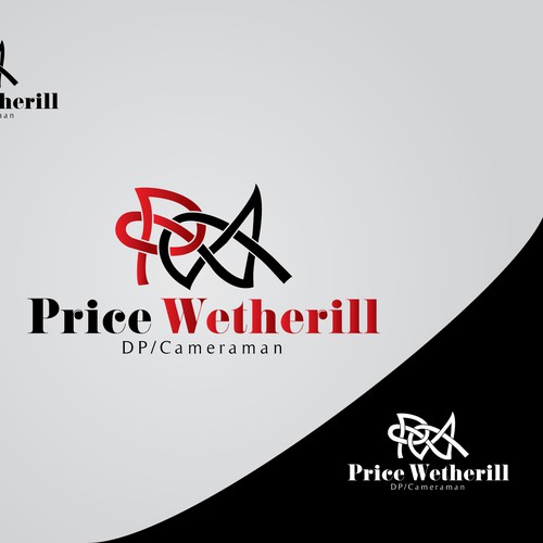 Create the next logo for Price Wetherill, DP / Videographer or Cameraman