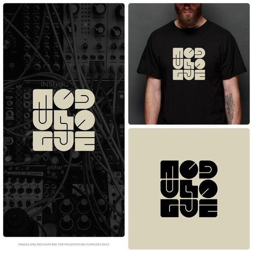 Logo for live electronic modular synthesizer performances.