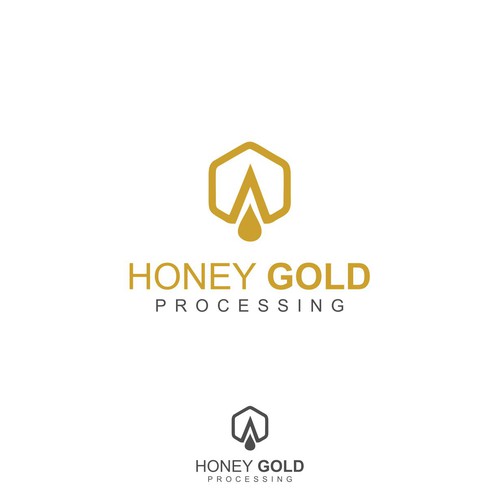Logo design for Honey Gold