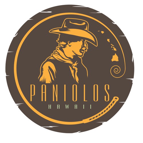 Logo for Paniolos-- Hawaiian cowboy grill