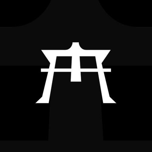 A minimal Japanese Inspired M Logo