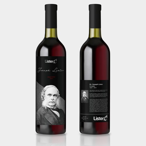 Corporate Gift Wine Bottle Label