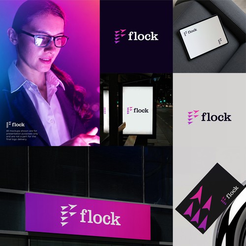Logo Design for Flock