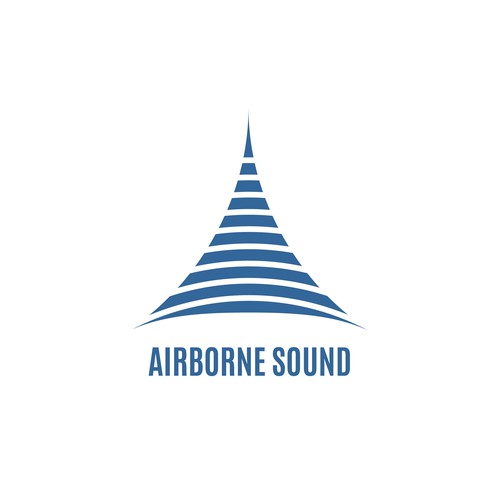 "Airborne Sound" logo design