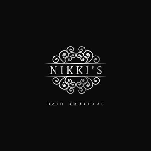 Create the next logo for Nikki's Hair Boutique