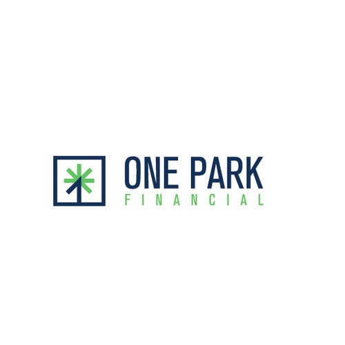 Modern B2B Financial Services Logo for One Park Financial