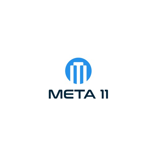 Meta 11 - Logo for metaverse cricket league