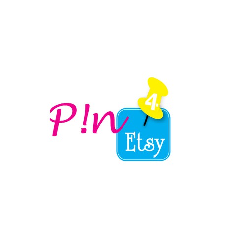 Fun logo design for Pin4Etsy