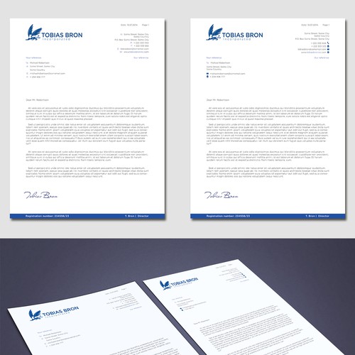 Create a classic chic letterhead for a boutique law firm