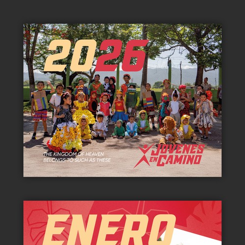 Calendar 2026 for Jovenes Em Camino.