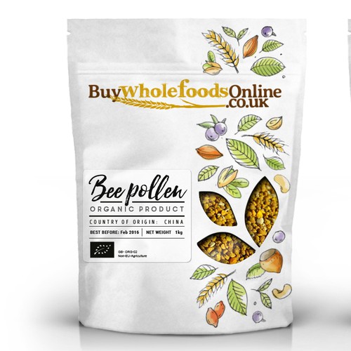 Fresh, clean and earthy new packaging for whole food products