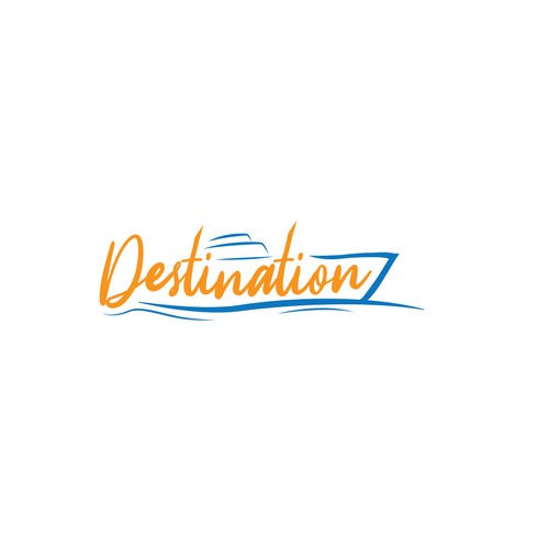Logo concept for Destinationz Travel Agency